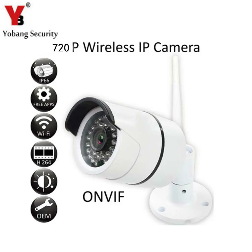 

YobangSecurity Outdoor WiFi Home Security Camera,weatherproof 720p CCTV camera,night vision,Security Surveillance CCTV Camera