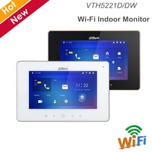 Dahua видеодомофоны WiFi внутренний монитор " TFT сенсорный экран для IPC наблюдения микро SD карта дверной звонок VTH5221D VTH5221DW