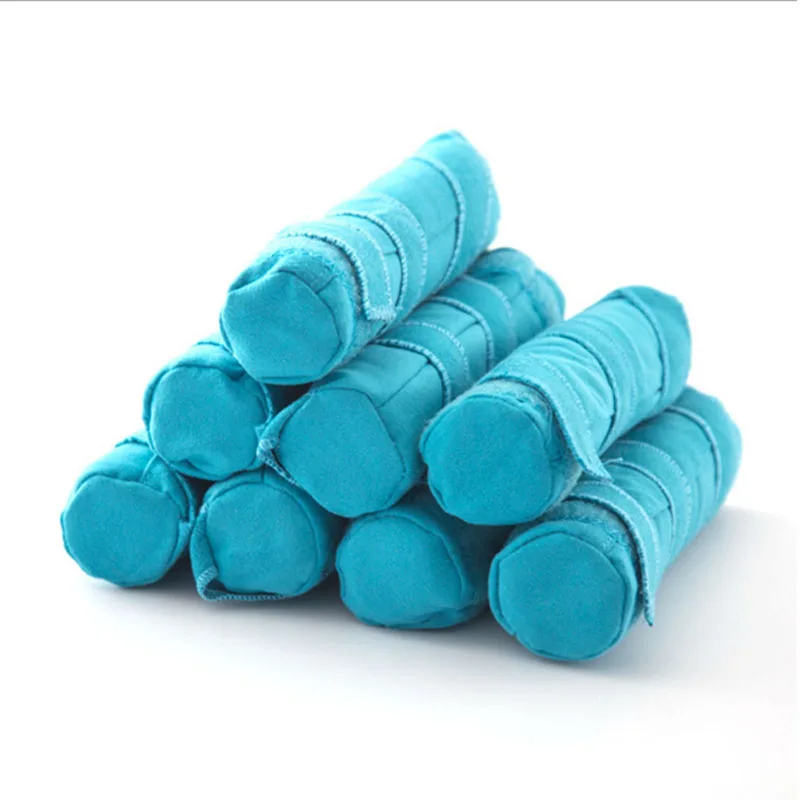 

8 Pcs/ lot 2018 best seller Cotton Curlers Sleep Styler blue hair Roller magic hair roller DIY Styling Tools