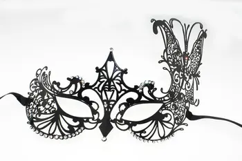 

Christmas ball party masks beauty mask rhinestone mask metal blindages mask