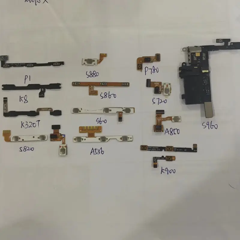 Замена гибкого кабеля для lenovo P1, K8, K320T, S820, S880, S860, S60, A536, K00, P780, S720, A850, S960