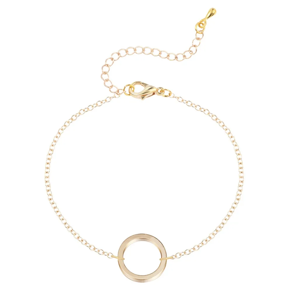 QIAMNI-Open-Circle-Round-Bracelet-Fashion-Jewelry-Gift-for-Girls-and-Women-Vintage-Sister-Bracelets-Best