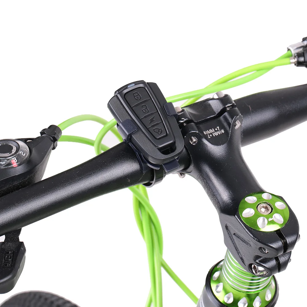Flash Deal Bike Taillights Intelligent Anti-Theft Bicycle Alarm LED Cycling Strobe Warning Electric Bell with Wireless Remote USB 2