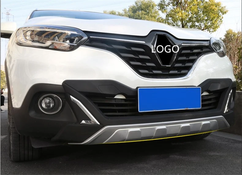 

For Renault Kadjar 2016 2017 2018 BUMPER GUARD Car BUMPER Plate High Quality ABS Front+Rear Auto Accessories