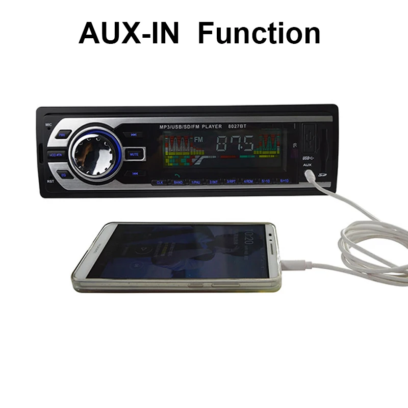 Автомагнитола 24 в 1 Din Bluetooth радио SD MP3 плеер Coche Dash Estereo Poste Para Авто аудио стерео Carro