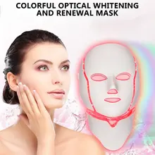 Led 7 цветов маска инструмент красочная маска с микро-электрической кожи Фотон устройство для приготовления маски Фотон мощность инструмент красоты
