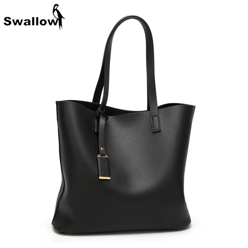 SWALLOW 2 Pcs Vintage Composite Bags Handbags Women Famous Brands