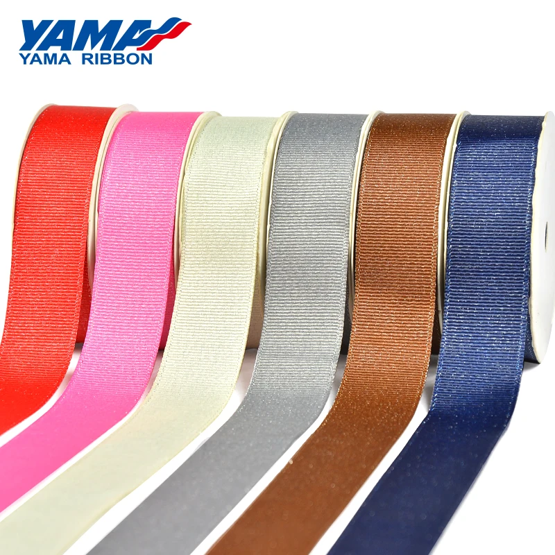 YAMA Gold Purl Grosgrain лента 3 мм 1/8 дюйма 350 ярдов/рулон для вечеринки свадебные украшения
