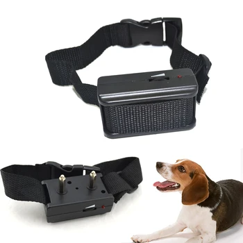 

Pet Dog training collar Electric Collar Adjustable Sensitivity Anti Bark Device Vibration Electric Shock Stop Bark Collar