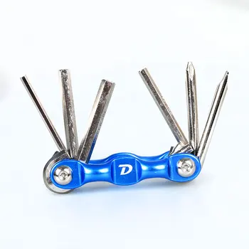 

Deemount Portable 6 in 1 Mountain Road Bicycle Bike Repair Tool Set Kits Hex Key Wrenches 3/4/5/6mm Bycicle Cycling Tools