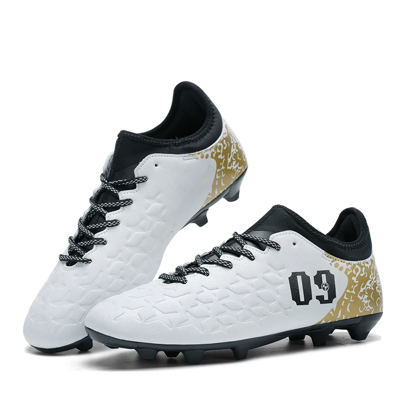 Men Soccer Cleats Shoes Turf font b Football b font Boots Soccer Shoes Hard Court Outdoor