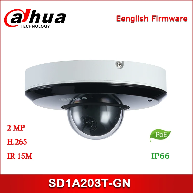 Ip камера Dahua SD1A203T GN 2MP 2 7 мм ~ 8 1 3x Starlight IR PTZ сетевая камера|Камеры видеонаблюдения| |