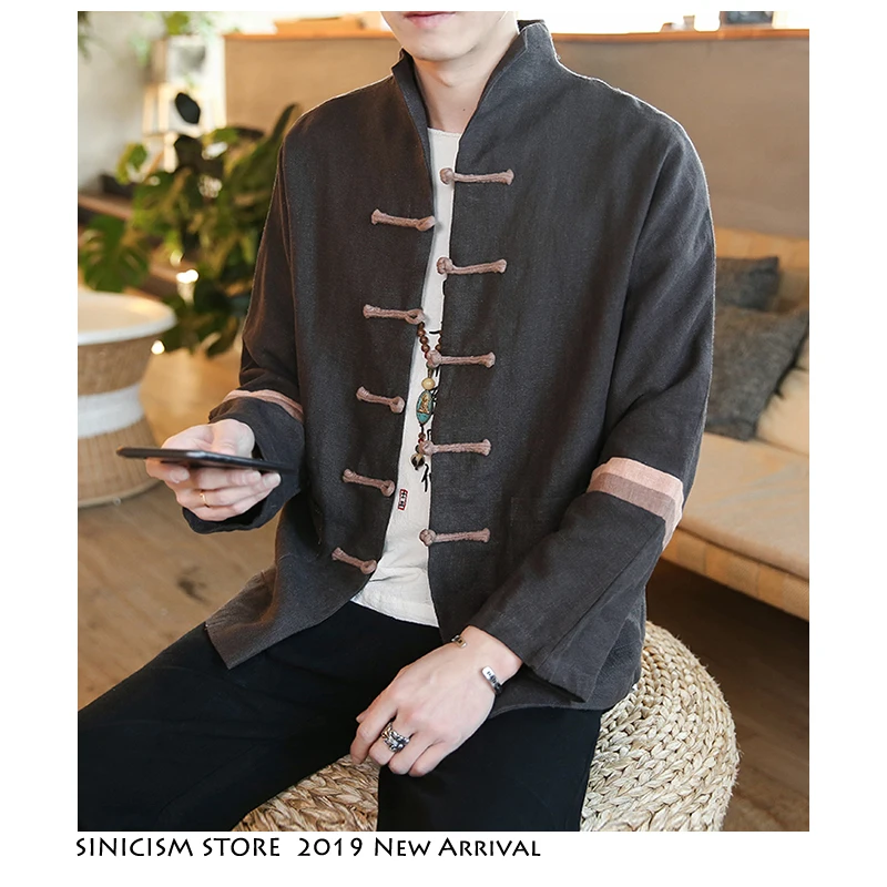 Sinicism Store Men Streetwear Bomber Jacket 2019 Mens Harajuku Japanese Cotton Linen Windbreaker Male Vintage Jacket Coats Sinicism Store Men Streetwear Bomber Jacket 2019 Mens Harajuku Japanese Cotton Linen Windbreaker Male Vintage Jacket Coats