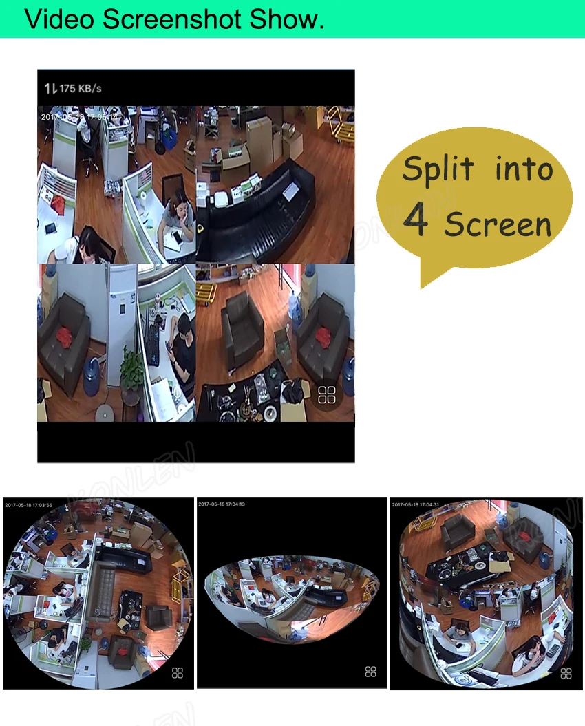 360 degree IP camra video 02