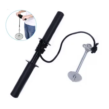 

Fitness Forearm Trainer Hand Gripper Forearm Grip Strength Exerciser Hand Trainer Weight Lifting Rope Waist Roller Equipment