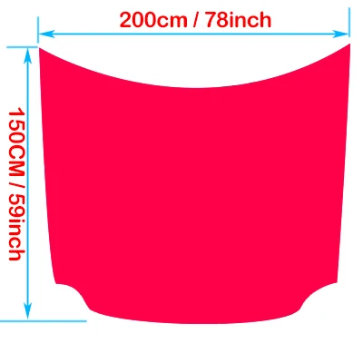 Настраиваемая HD наклейка на капот с черепом, наклейки на капот автомобиля с граффити, защитная пленка, авто графические наклейки, покрытие двигателя, камуфляж, винил - Название цвета: 150 X 200CM