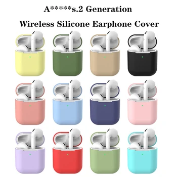 

TPU Silicone Airpod Case Earpods Cases For i80 i200 i300 i500 i600 tws Bluetooth Wireless Headphone Protector Cover Shockproof