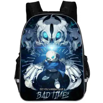 

Freddy Backpack Animal Anime FNAF Chica Foxy Undertale Sans Casual School Bags Toddlers Boys Girls Teenager Mochila Gift Bolsa