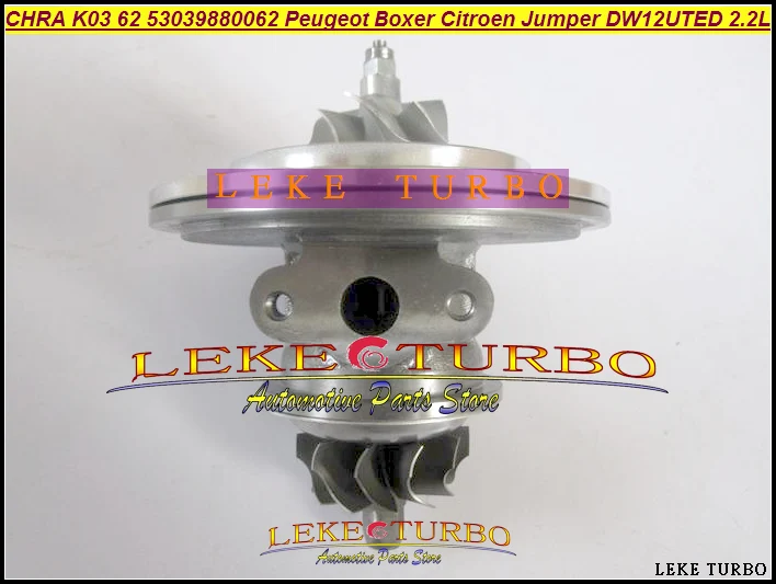 Turbo Cartridge CHRA Core K03 62 53039880062 0375H3 0375H4 For Peugeot Boxer II (3)