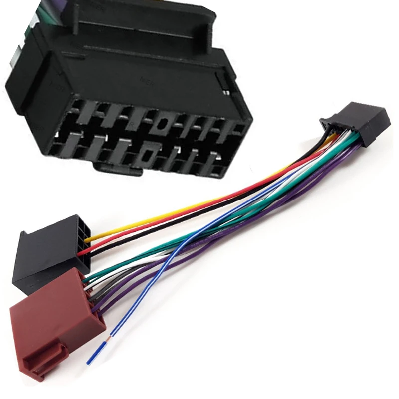 Baseline 73034 Radio Adaptor for Sony Car Radios 16-Pin Connection Cable 30.2 x 12.5 mm Multi-Coloured