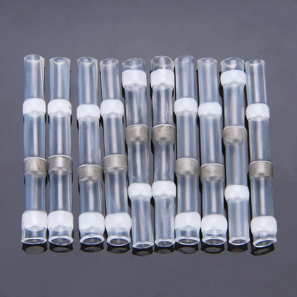 40pcs New Waterproof Wire Connectors Solder Sleeve Heat Shrink Tube Wire Terminals Connectors Heat-Shrinking Terminals