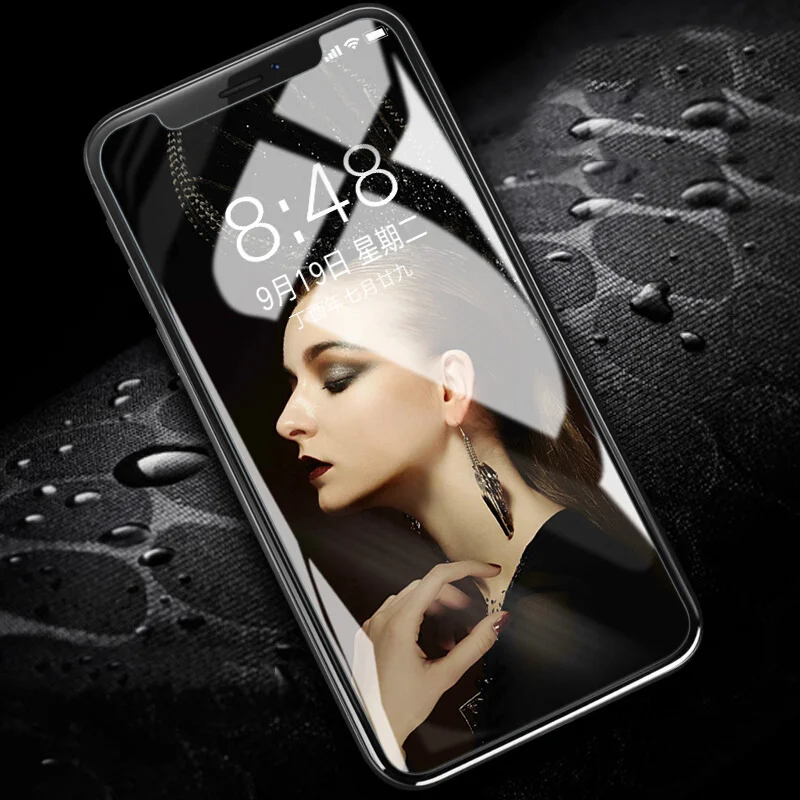 Защитная пленка из закаленного стекла для iphone X XS XR 6 6s 7 8 plus 4 4S 5 5S 5se 5c|Защитные