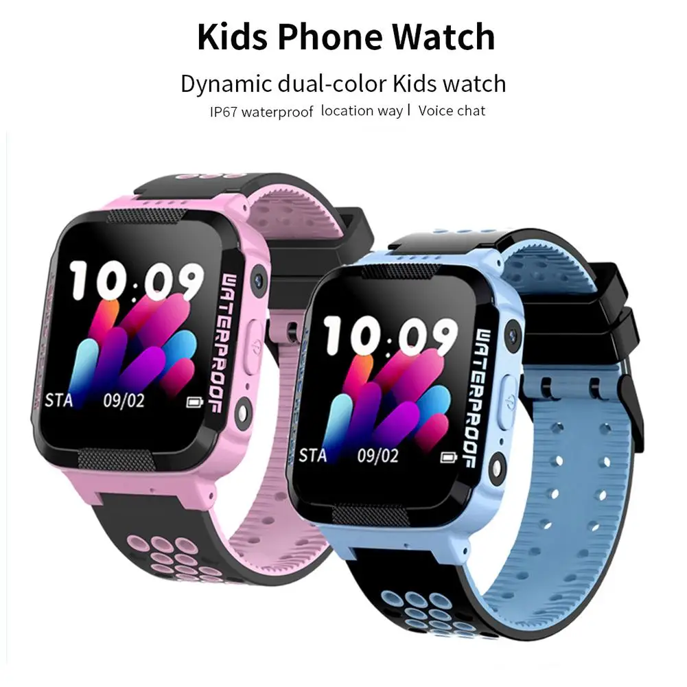 

Y37 Children Kids Smart Watch IP67 Deep Waterproof 2G SIM Card GPS Tracker Camera SOS Call Location Reminder Quick Delivery