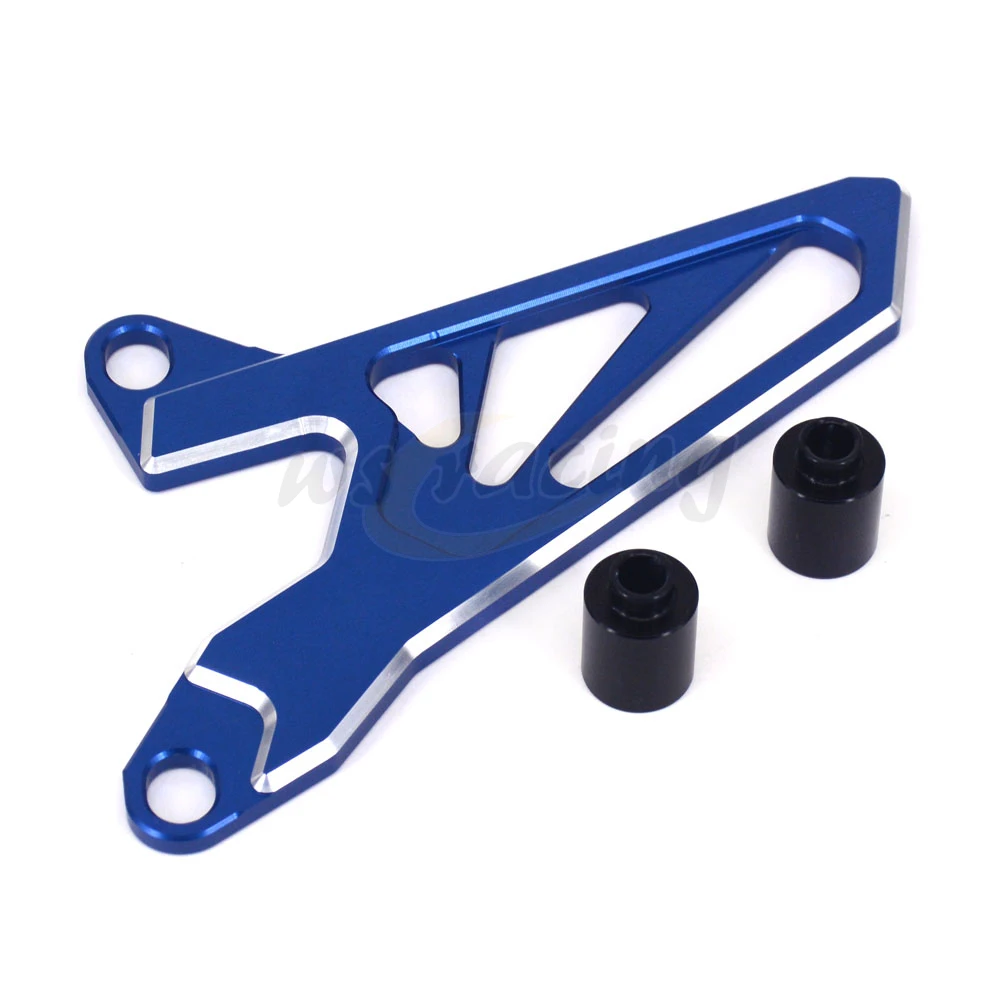 Motorcycle Blue Aluminum Billet Front Sprocket Guard Protect Cover For
