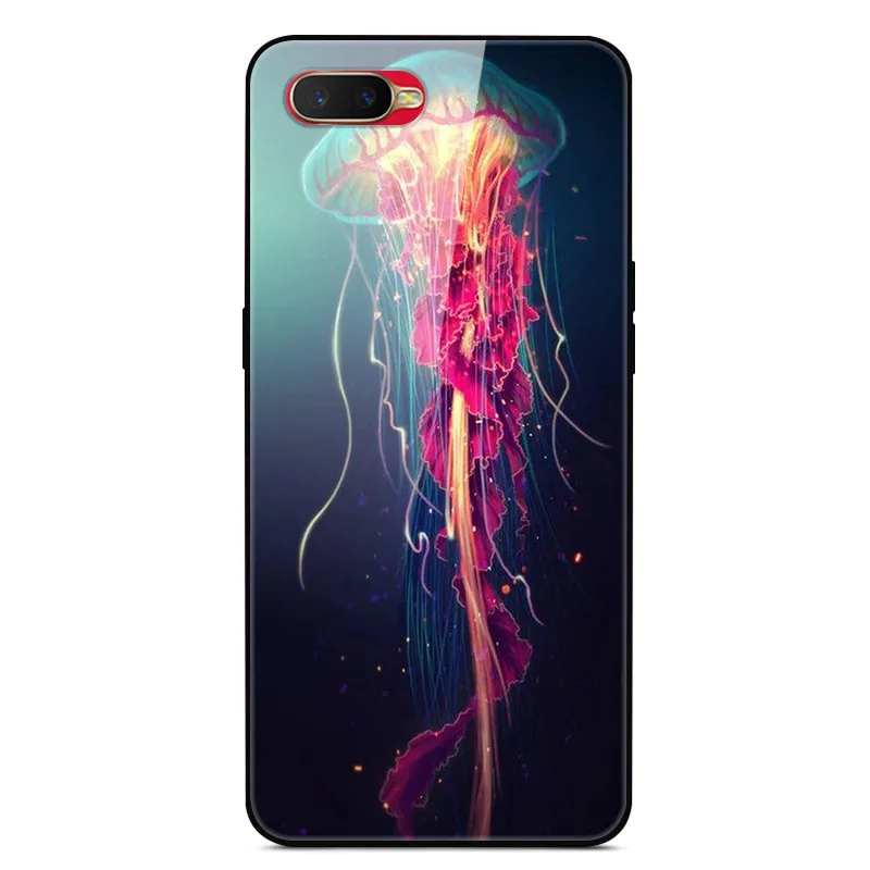 Enhanced Painted Tempered Glass Back Cover - Hard Protective Phone Case