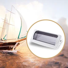 1 шт. морской заподлицо покрытие для стереосистемы корпус радио брызговик белый водонепроницаемый для лодки/Караван/RV/яхты радио CD MP3 DVD и т. Д