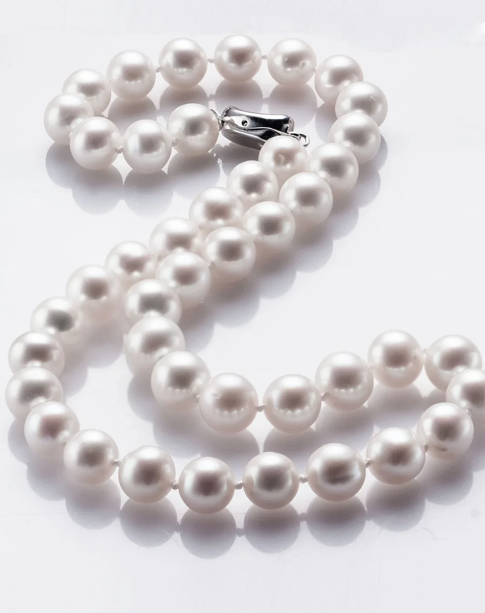 

Jewelr 006457 CLASSIC NATURAL 10-11mm SOUTH SEA WHITE PEARL NECKLACE
