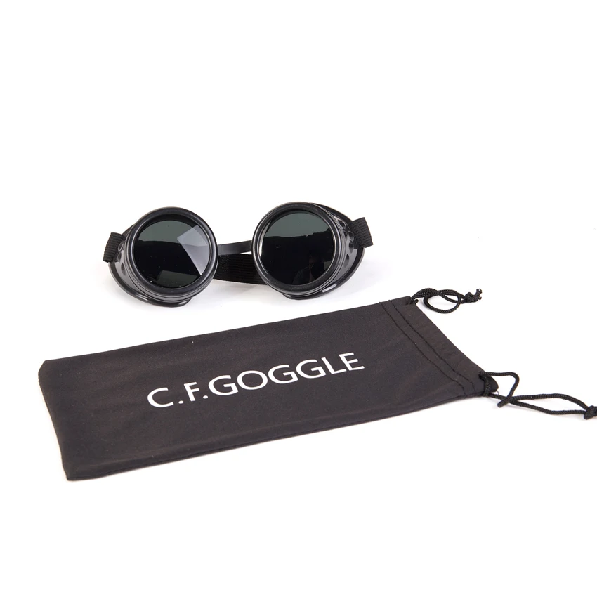 Очки C.F.GOGGLE новинка мужские и женские очки в стиле панк ретро сварочные с круглой