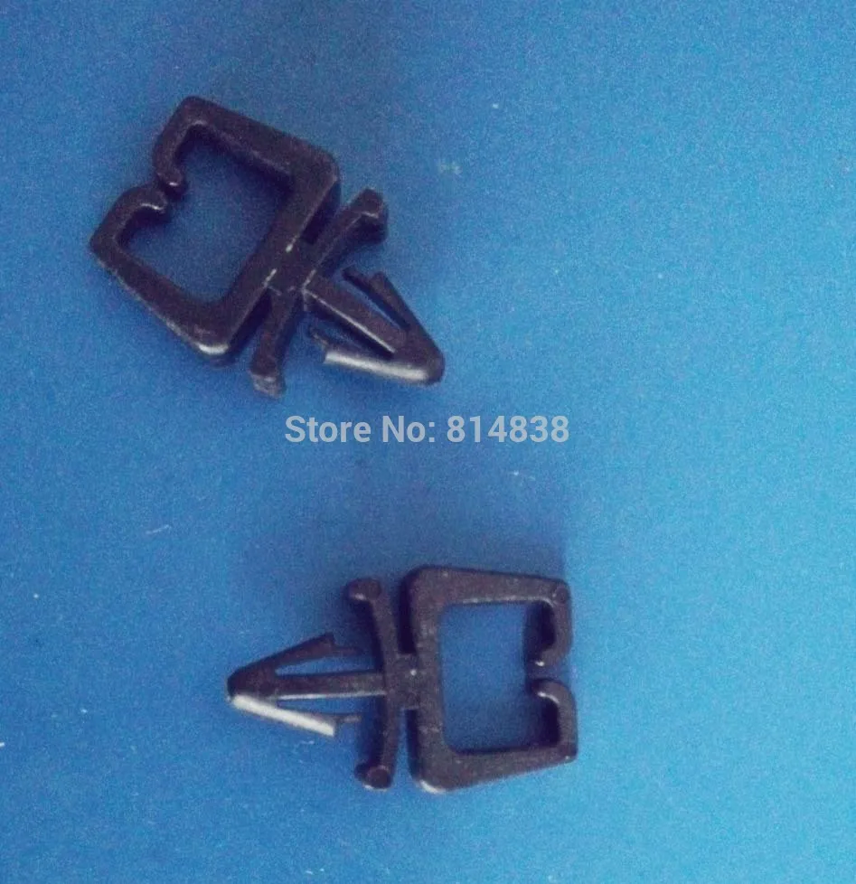 

Wkooa CHA-6 Black Plastic Wire Mount Cable Tie Holder Beam Line Block 1000 Pcs