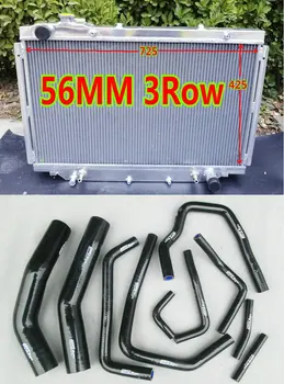 

NEW Aluminum Radiator + silicone hose for Toyota Land Cruiser 80 Series HDJ80 1HD-T/FT TD 4.2 Turbo DIESEL AT & MT 1990-1997