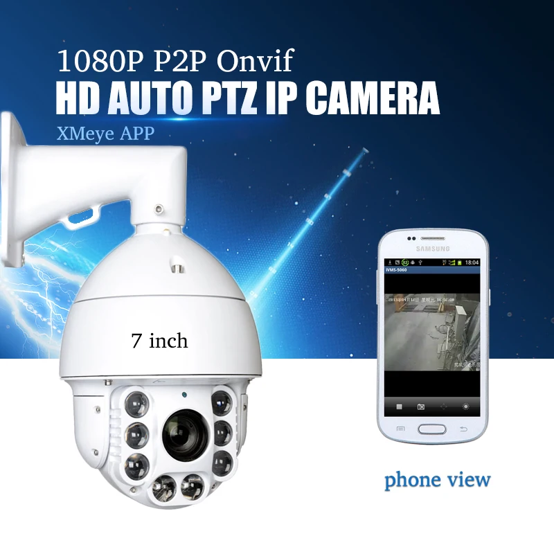 YiiSPO камера видеонаблюдения IP 20X зум Высокоскоростная купольная сеть 1080P 960P