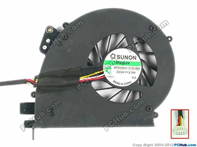 SUNON MF60090V1 C120 S99 DC 5V 2 5 W серверный неизолированный вентилятор|server fan|dc 5v fan5v dc fan |