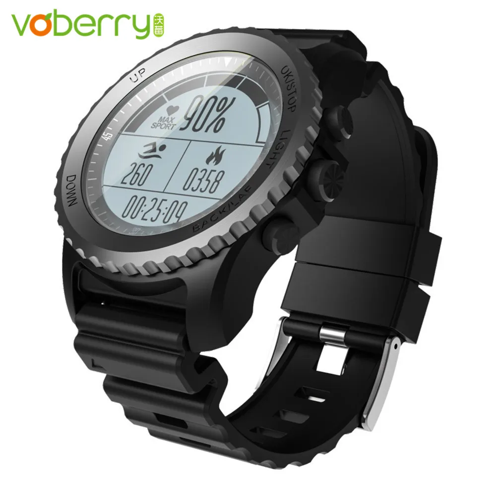 

VOBERRY S968 Smart Watches Bluetooth Smartwatch Waterproof IP68 Support GPS Heart Rate Monitor Multi-sport Smart Watch Men