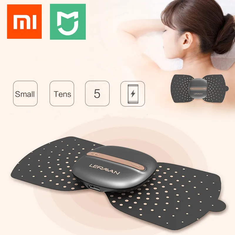 Xiaomi-Mijia-LF-Leravan-Brand-Electrical-Stimulator-Full-Body-Relax-Muscle-Therapy-Massager-Magic-Touch-massage