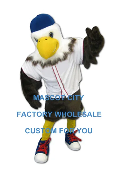 

Eagle Sports Mascot Costume Adult Size Mascotte Mascota Outfit Suit Fancy Dress Carnival Cosply Party Costume Fit Kit SW1147