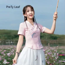 Новая весенняя Футболка с нашивками в стиле ретро