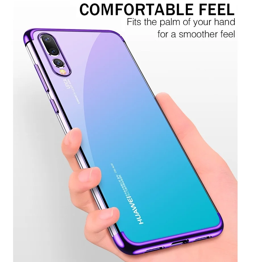 Тонкий прозрачный силиконовый чехол для Huawei P Smart 2019 Psmart Z Y9 Prime P20 Lite Nova 5i 5 |
