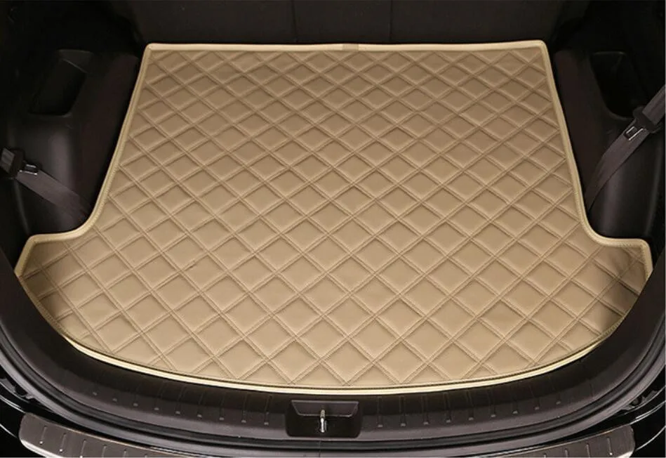 

For Suzuki Swifts 2008-2017 Car Trunk Mats Cargo Liner High Quality Soft Leather Rear Boot Mats.Free shipping