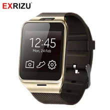 EXRIZU APLUS GV18 Bluetooth Smartwatch GSM 2G SIM Calls/SMS Business Smart Watch Clock Android Camera Music Player Pedometer