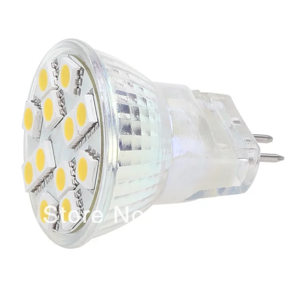 Светодиодная точечная лампа MR11 12 шт. SMD5050 переменный/постоянный ток 12/24 в
