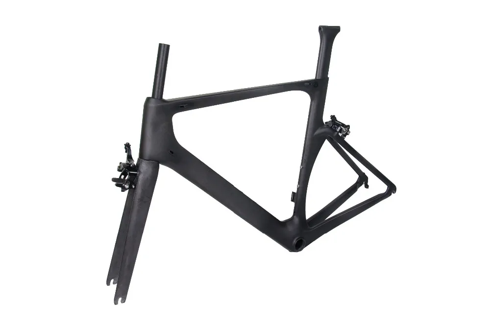 Cheap Customized 2019 Brand newly carbon road frame carbon fibre racing bicycle frame UD glossy matte BB86 for DI2 Mechanical frames 11