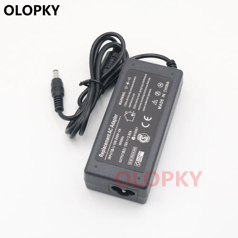 

For Toshiba Satellite PA3468U PA3468E PA3468E-1AC3 Laptop Battery Charger / Ac Adapter 19V 3.95A 75W
