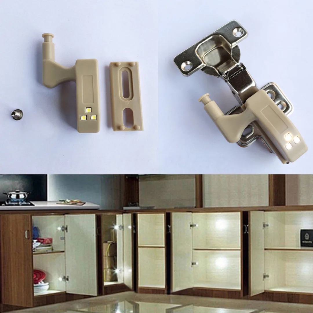 LED Sensor Light Cabinet Cupboard Closet Wardrobe Lights Kitchen Living Room
