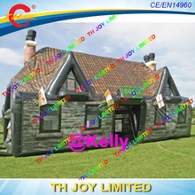 Большой надувной тент, дешевый открытый надувной шатер, гигантский надувной бар, надувные вечерние палатки, дешевые палатки для паба