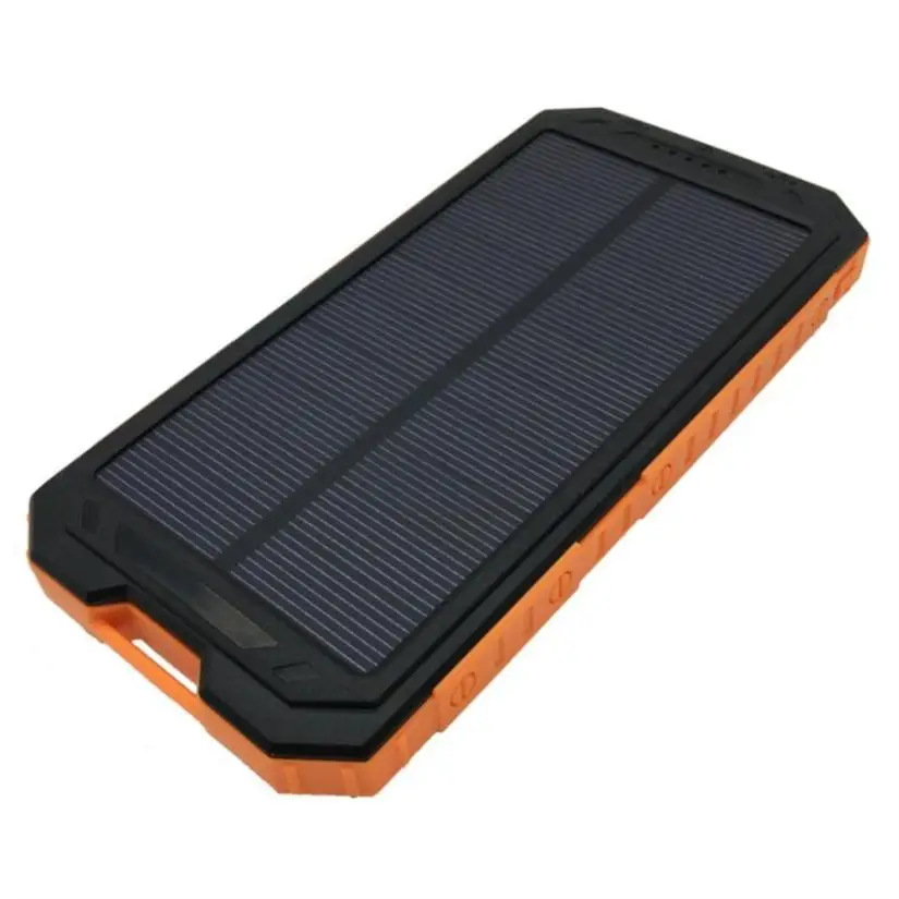 Новый и высокое качество Solar Mobile Мощность Bank 8000 мАч Dual USB Портативный Солнечный Батарея Зарядное устройство Мощность Bank для сотового