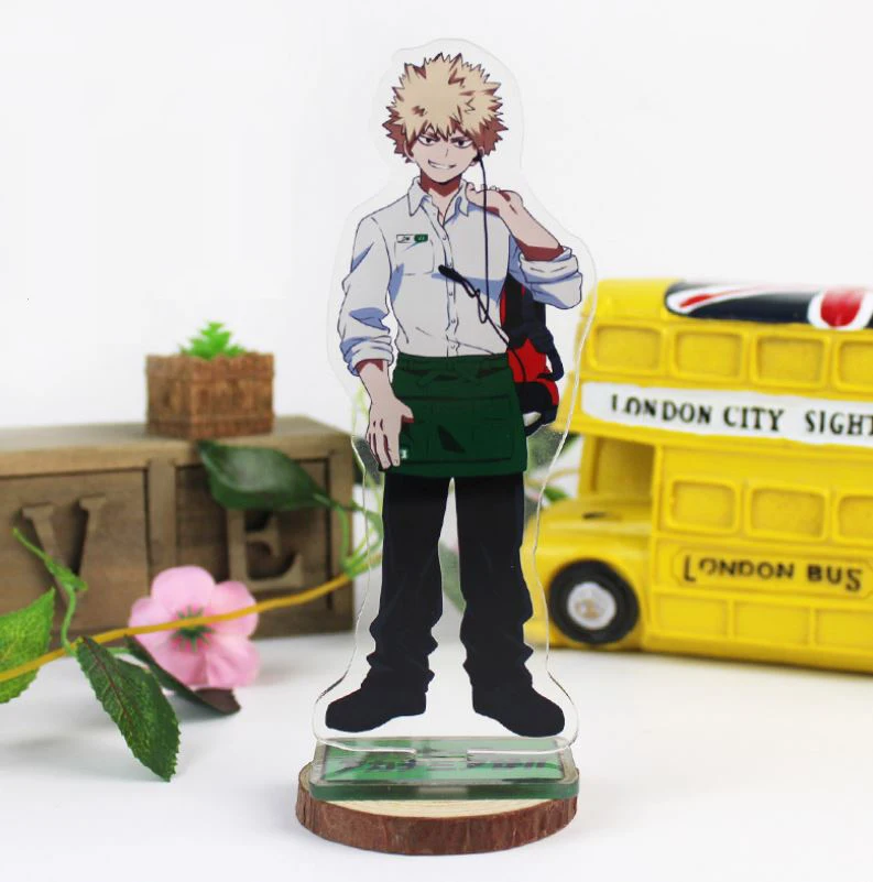 1 шт. милая акриловая подставка для аниме My Hero academic Boku no Academy Midoriya Izuku Bakugou Katsuki Eijiro